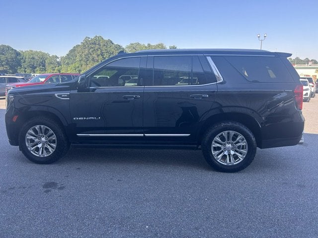 2023 GMC Yukon Denali in Onyx Black — front three-quarter view