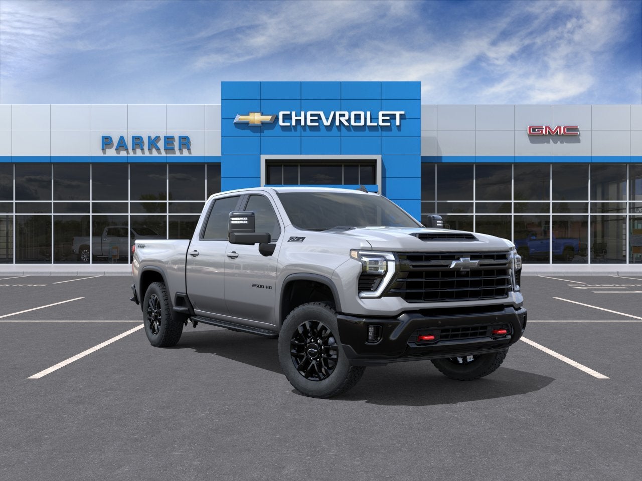 2026 Chevrolet Silverado 2500 HD LT in Sterling Gray Metallic — front three-quarter view